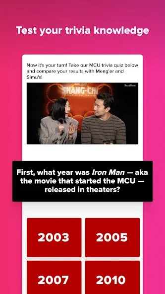 BuzzFeed - Quizzes & News screenshot 2