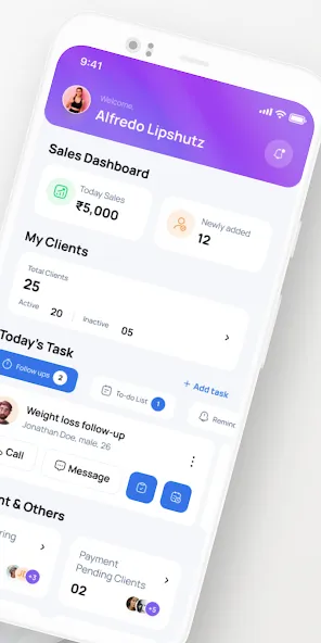 NutriSwift - App for Dietician screenshot 2