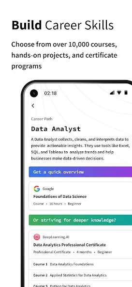 Coursera: Grow your career screenshot 3