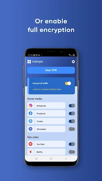 NotVPN - Unlimited VPN screenshot 2