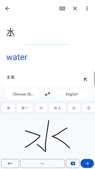 Google Translate screenshot 4