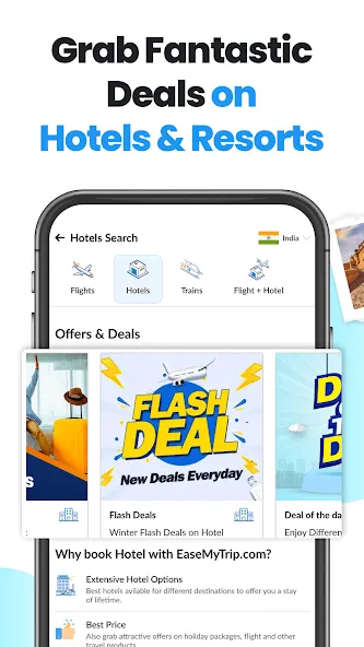 EaseMyTrip Flight, Hotel, Bus screenshot 5