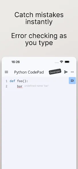 Python Coding Editor & IDE App screenshot 3
